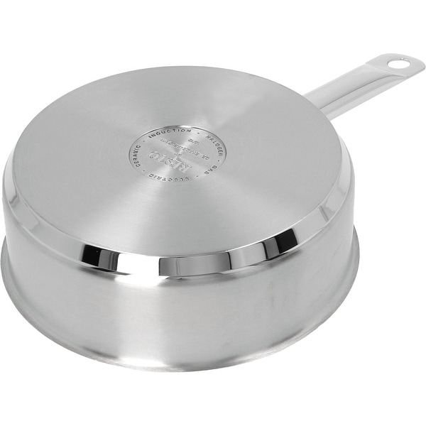 Demeyere Resto 4-cup Stainless Steel Egg Poacher Set - 1.5-qt