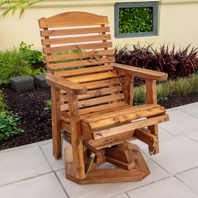 American Furniture Classic Slat Back Swivel Chair
