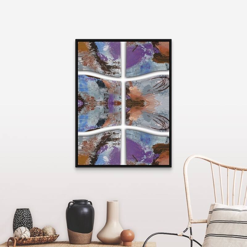 "Boxpinch" Black Float Frame Canvas Art - 30 x 40