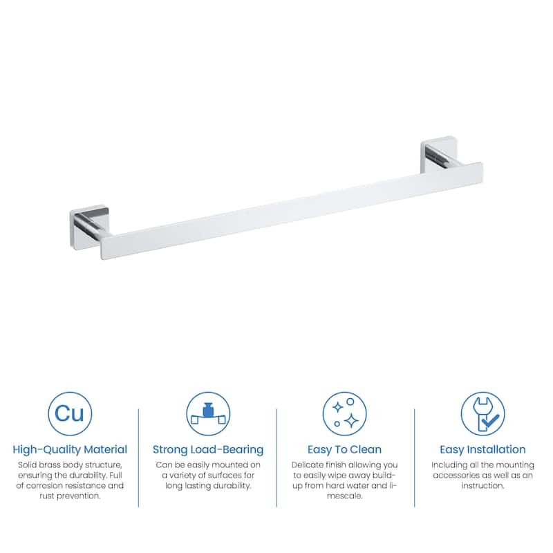 Blaze 18 inch Bathroom Towel Bar