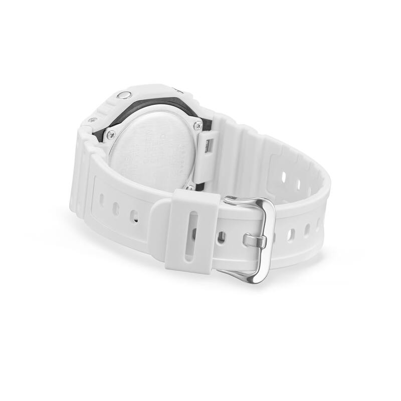 GA-2100-7A7 Men's G-Shock Tone-on-Tone Analog & Digital Watch, White