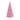 Vickerman 5.5' Pink Fir Slim Artificial Christmas Tree, Pink  Dura-lit LED Lights
