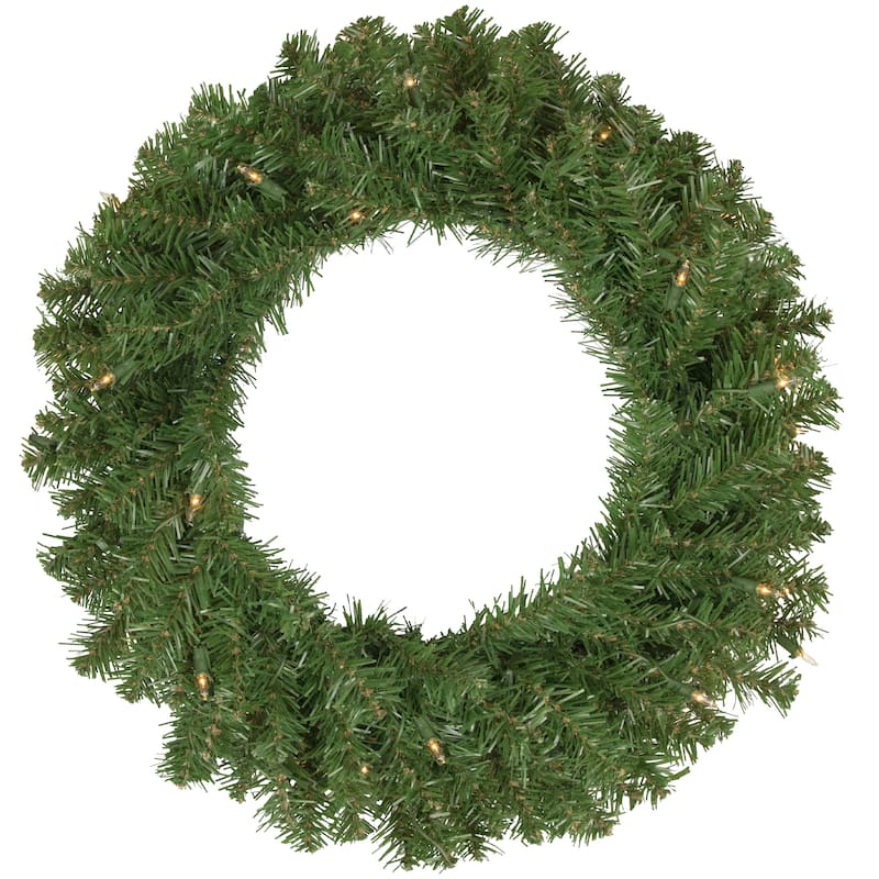 5-Piece Pre-Lit Artificial Wolcott Spruce Christmas Entryway Set - 4'