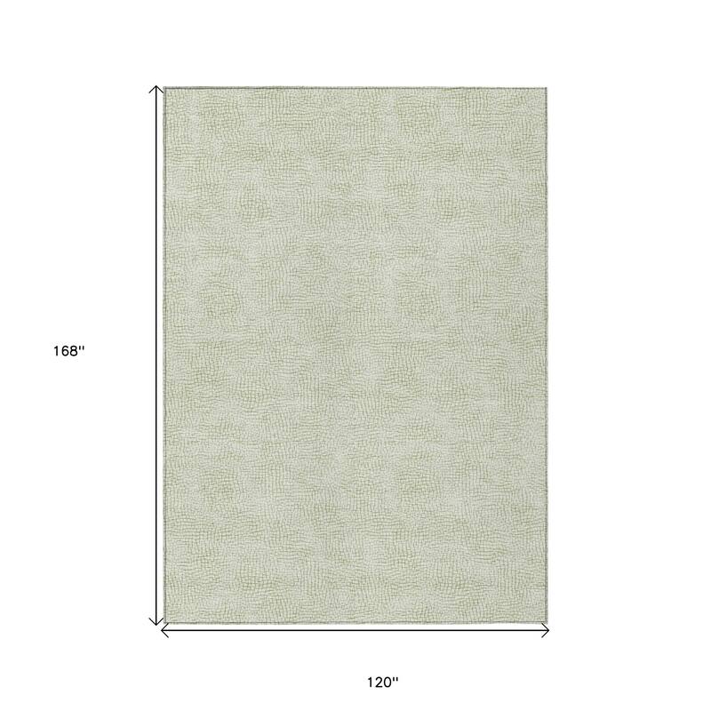 HomeRoots Geometric Transitional Rectangle Outdoor Rug