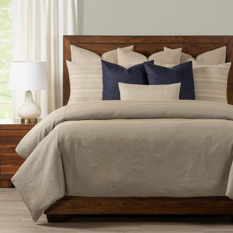 McGraw Bluebell & Biscuit Stripe Duvet Cover and Insert Set