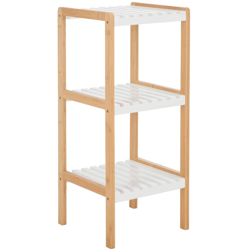 SAFAVIEH Sadhna 3 Tier Shelf - 13" W x 13" D x 32" H - 13Wx13Dx32H