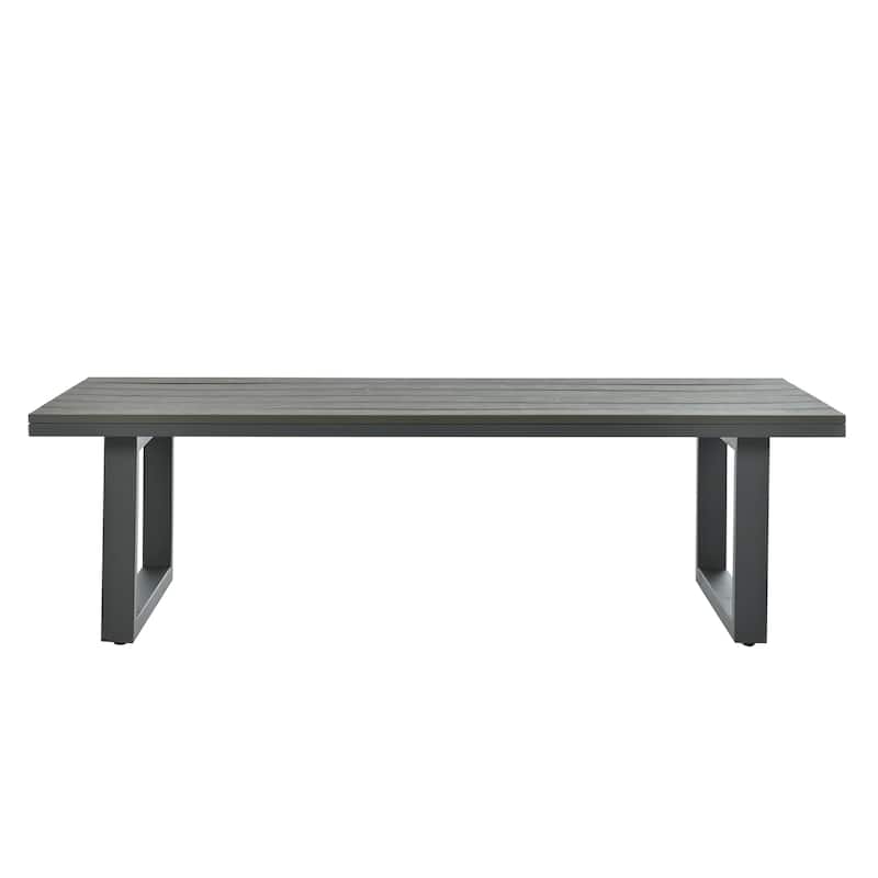 Outdoor Seating Set with Table and Thick Cushions for Lawns (Set of 4)