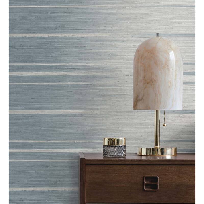 Seabrook Designs Horizon Ombre Embossed Vinyl Unpasted Wallpaper