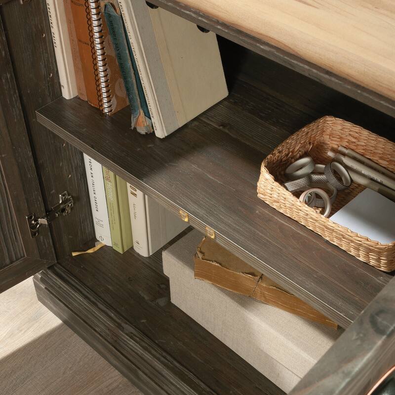 Utility Stand,Lateral File, File Cabinet , Office Storage Cabinet Brown finish