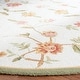 preview thumbnail 19 of 52, SAFAVIEH Handmade Chelsea Alexandr Floral French Country Wool Rug
