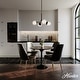 preview thumbnail 3 of 6, Hunter Hepburn Chandelier - Dining Room, Entry - Retro/Minimalistic, Sputnik