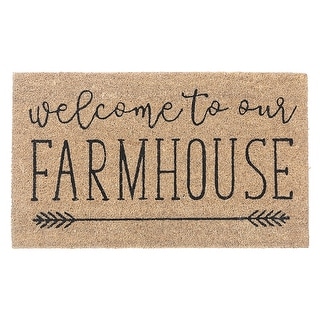 Welcome Farmhouse Door Mat