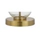 preview thumbnail 58 of 63, JONATHAN Y Ella 27" Glass Triple-Sphere LED Table Lamp, Mercury Silver/Chrome (Set of 2)