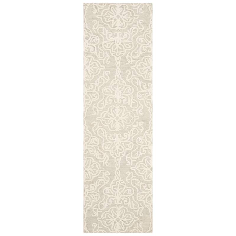 SAFAVIEH Handmade Blossom Mahalia Modern Floral Wool Rug