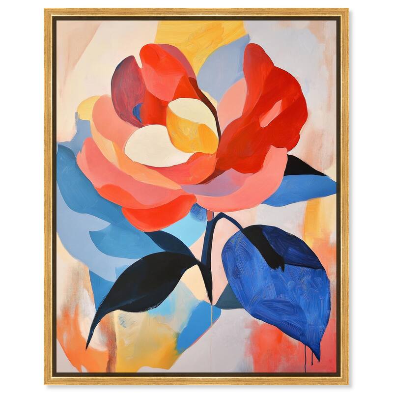 Chromatic Explosion I Canvas by Art Remedy - 16" x 20" - Gold