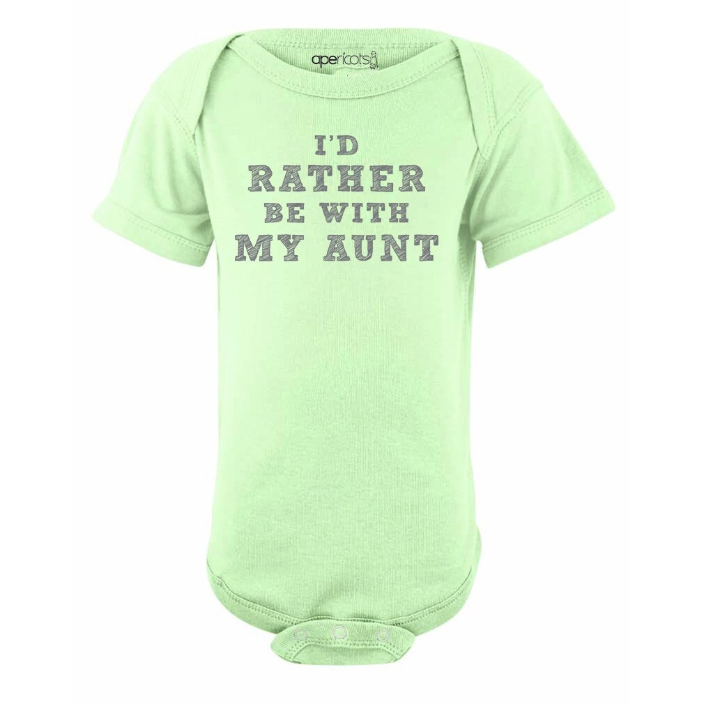 Shop Baby Bodysuit Outfit One Piece Romper Cute I D Rather Be