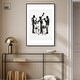preview thumbnail 55 of 60, Bebop II Black Art Canvas Print by Art Remedy