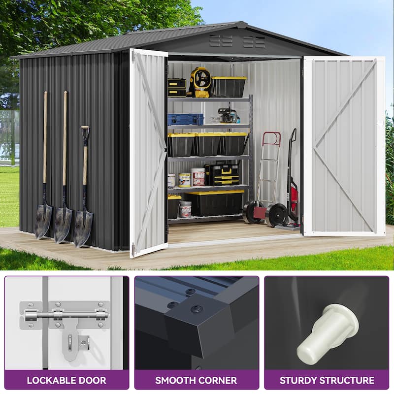 Steel Outdoor Storage Shed