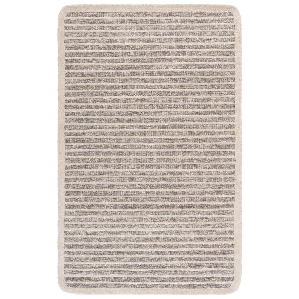 SAFAVIEH Handmade Ebony Sawako Wool Rug