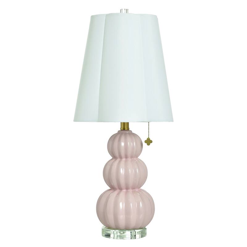 Tamara Day for Stylecraft Ophelia Small Table Lamp - Pink Peony