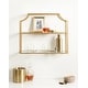 preview thumbnail 17 of 69, Kate and Laurel Ciel 4-tier Wall Shelf