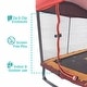 preview thumbnail 2 of 3, Skywalker Trampolines 6X4' Winnie the Pooh Rectangle trampoline
