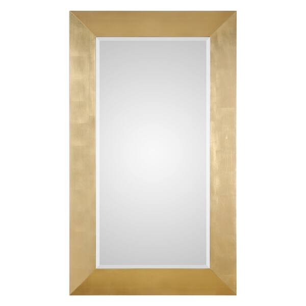 slide 2 of 4, Uttermost Chaney 44" Wide Contemporary Urban Gold Oversized Full - Hand Applied Gold Leaf