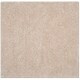 preview thumbnail 79 of 86, SAFAVIEH Bahija Handmade Luxe Shaggy 3 inch-thick Area Rug 6' x 6' Square - Bone