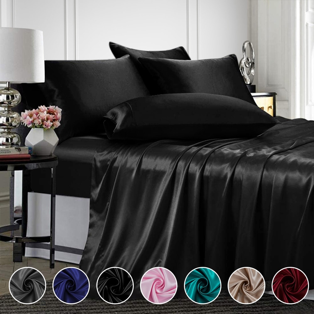 Satin Bed Sheet Sets Bed Bath Beyond