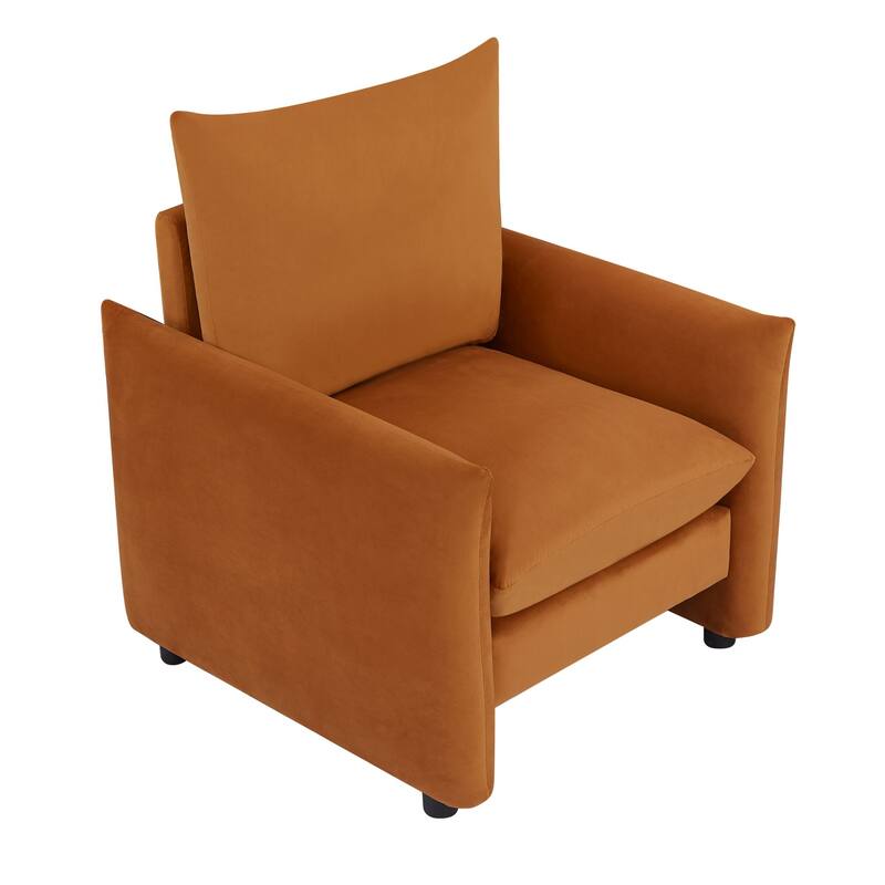 Lilian 33inW Modern Armchair Accent Chair Sofa Lounge Chair(Set of 2)