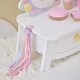 preview thumbnail 9 of 11, Teamson Kids Wooden Makeup Pretend Play Vanity with Mirror, Drawer, Wool Hair, and Makeup Accessories for Age 3-5 Toddlers