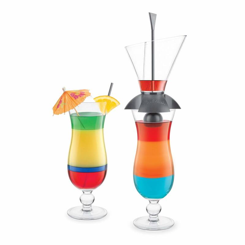 Final Touch Rainbow Cocktail Layering Tool Set - 13.5 Oz