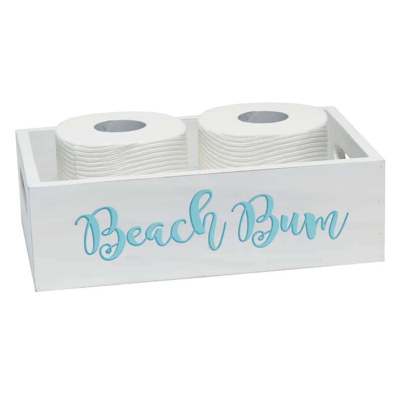 Elegant Designs Three Piece Decorative Wood Bathroom Set
