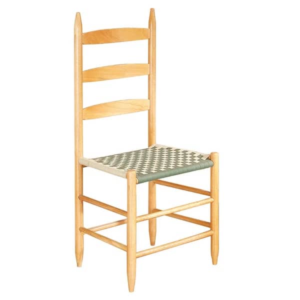 Kitchen Chairs Ladderback Green Beechwood 42 5 H Kitchen Chairs Ladderback Green