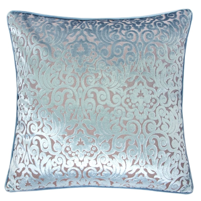 Homey Cozy Cut Velvet Throw Pillow Cover & Insert