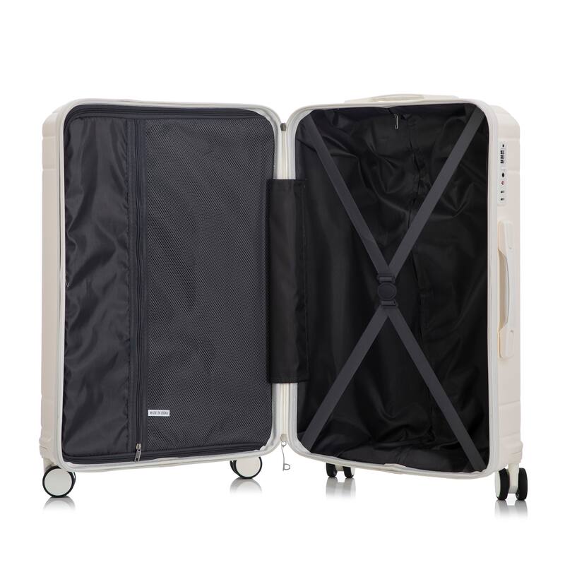 20"/24"/28" 3 pcs/set in ABS Spinner Wheel Luggage