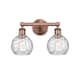 Option Antique Copper / Clear Water Glass