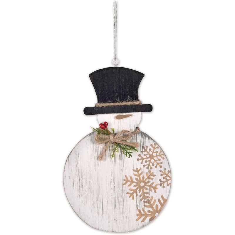 Snowman Ornament -Set of 2