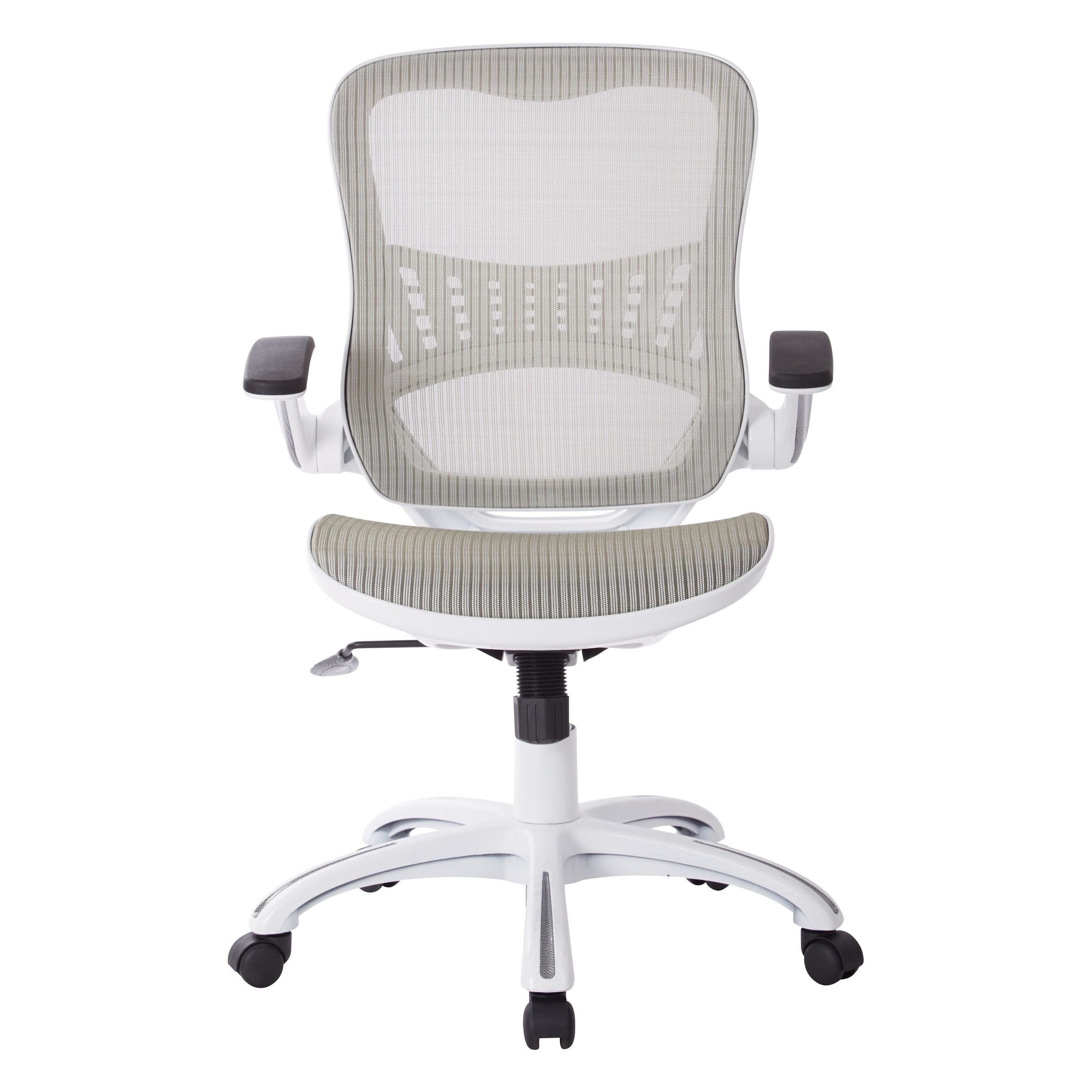 Riley office chair with white mesh seat and back deals