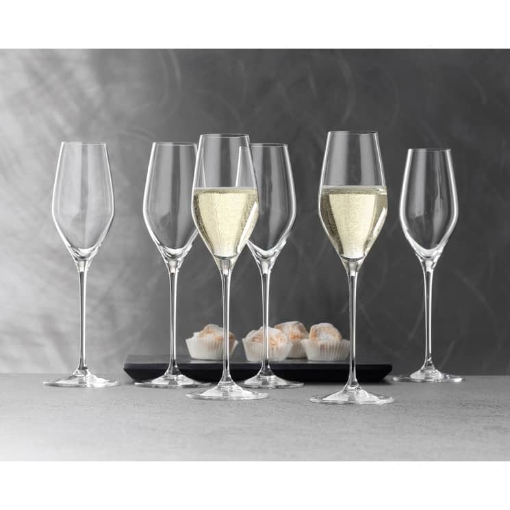 Nachtmann Set of 4 Supreme Champagne Flutes - 10.57 oz.