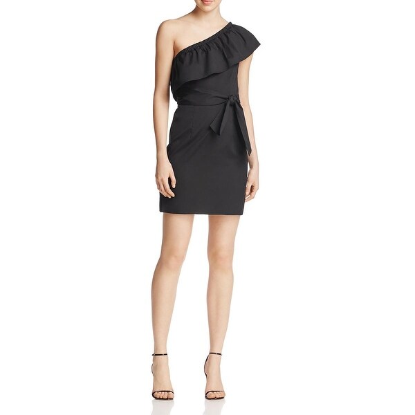 milly one shoulder dress