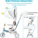 preview thumbnail 6 of 12, 7 in 1 Baby Tricycle, Foldable Toddler Tricycle with Removable - N/A