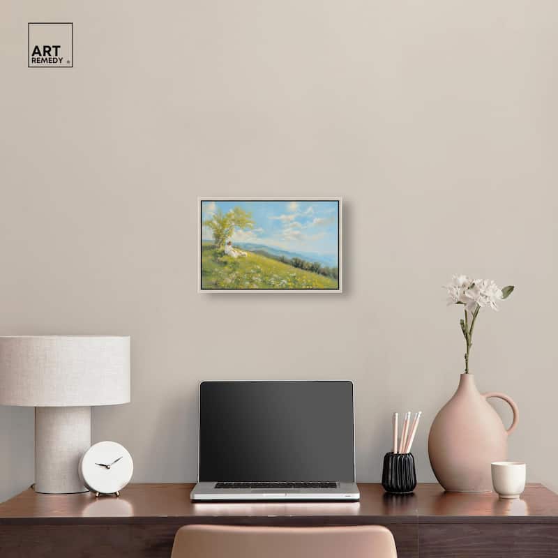 Pastoral Peace I Canvas by Art Remedy