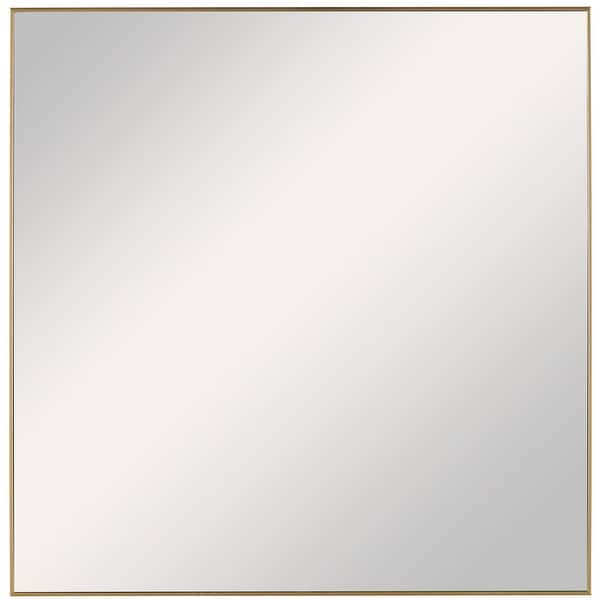 slide 2 of 4, Uttermost Alexo Gold Square Mirror