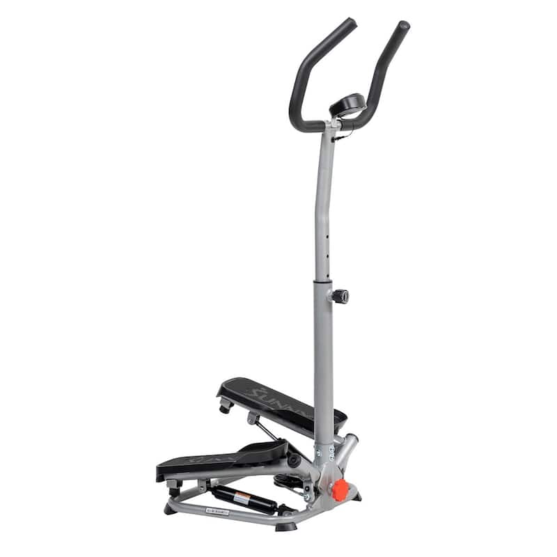 Sunny Health Fitness Twist Stair Stepper Machine w/ Handlebar