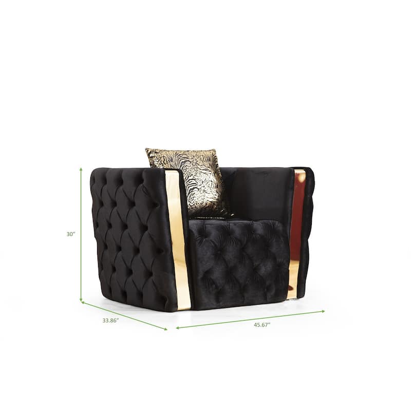 Naomi Chair with a Pillow