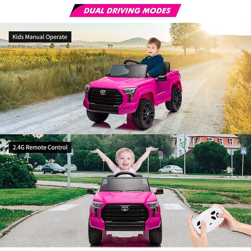 12V Electric Ride-On Toy Car for Kids with Remote