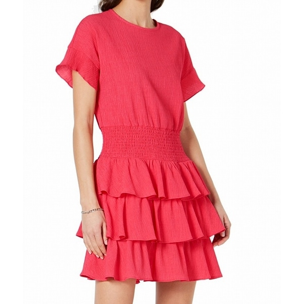 michael kors red dress