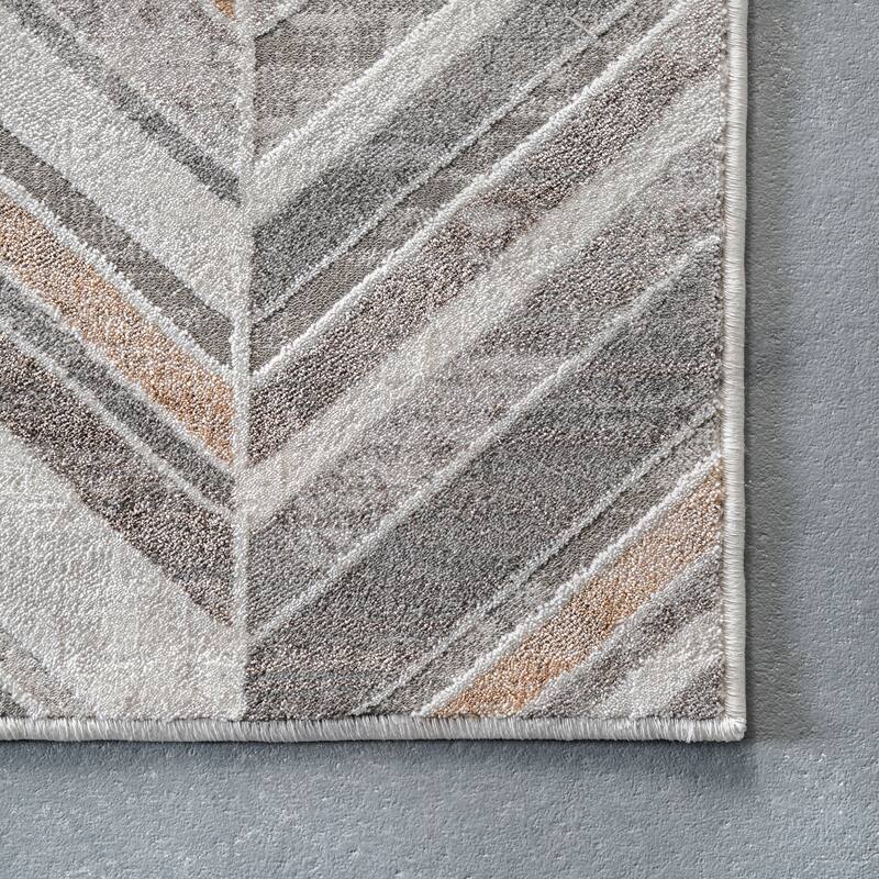 Nuloom Masha Modern Abstract Chevron Area Rug