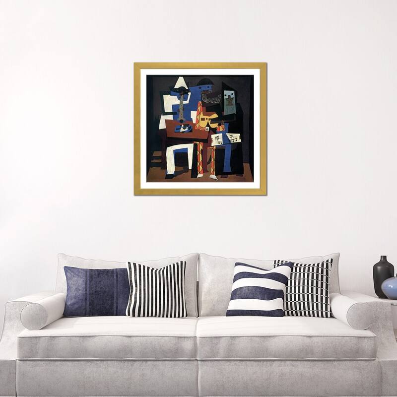 iCanvas "Three Musicians" by Pablo Picasso